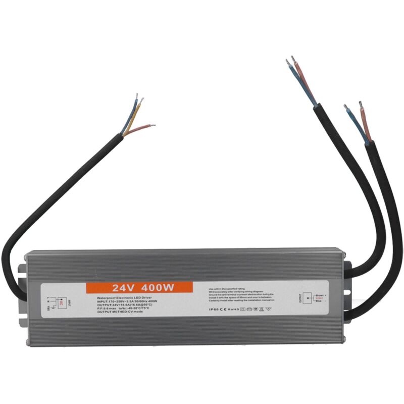Ultradünnes, Wasserdichtes Netzteil Mit Led-schaltung, 400 W, Ac 170–250 V, 50/60 Hz (dc 24 V)