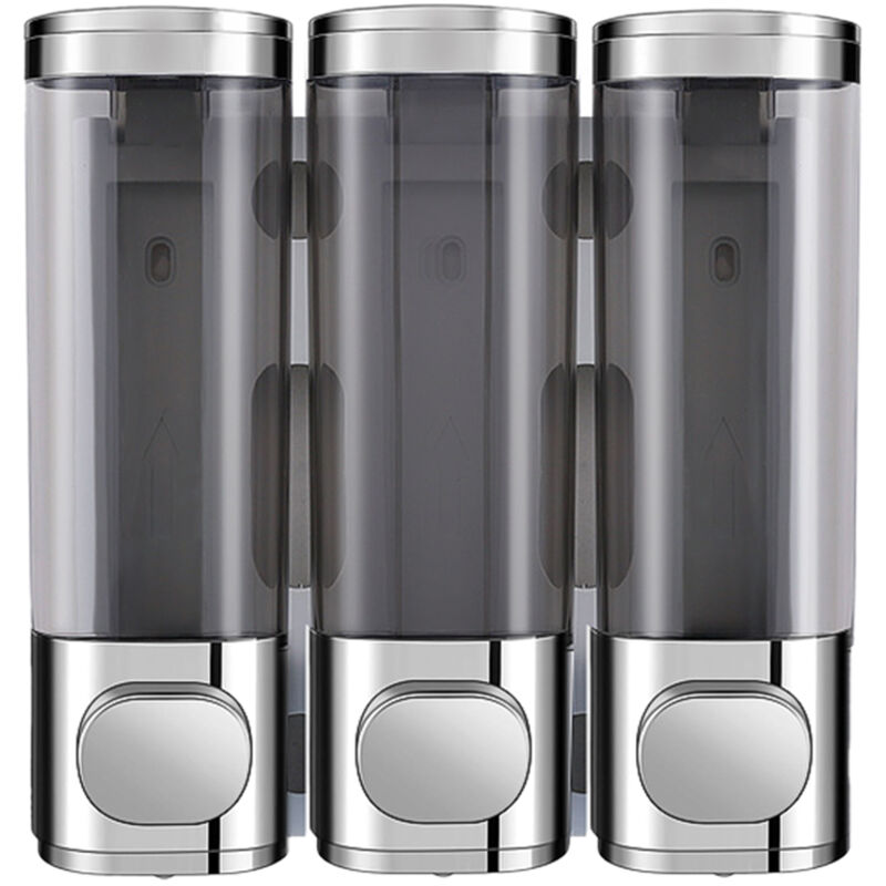 3 X 300 Ml Wandseifenspender, Duschseifenspender, Shampoo- Und Conditionerspender, Manueller Seifenspender, Für Küche, Bad, Wc