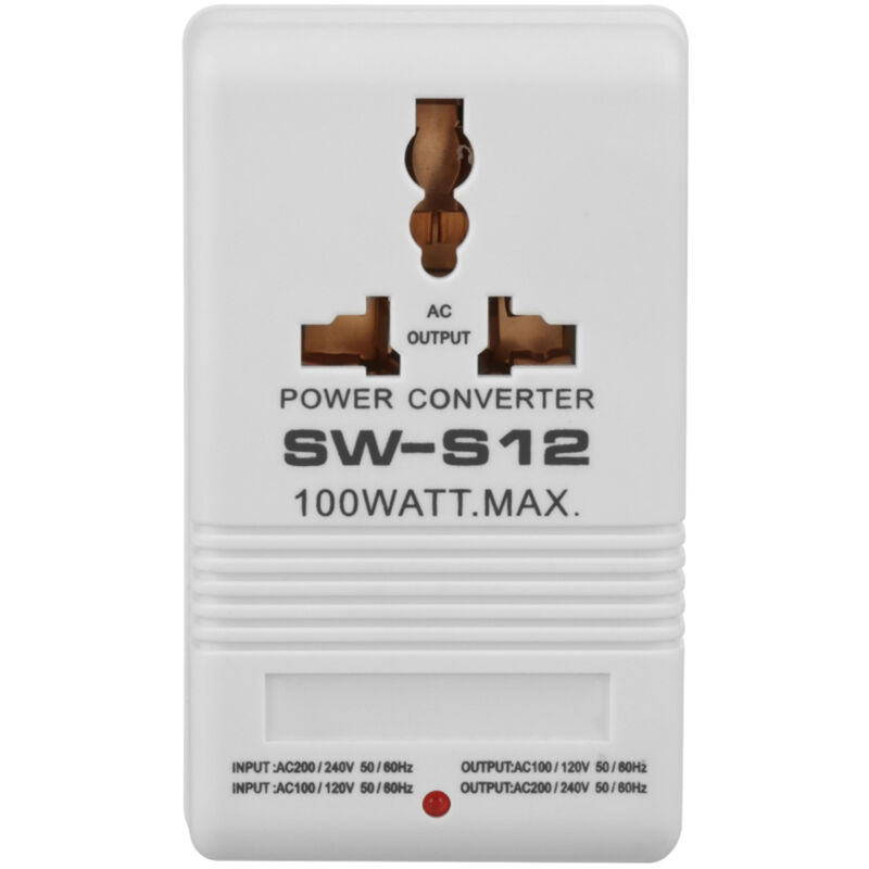 100-w-reiseadapter-spannungswandler 110 V/120 V Auf 220 V/240 V, Auf- Und Abwärtstransformator Für Verschiedene Länder (standard-cn-stecker)