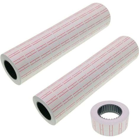 10 Rollen Mit Insgesamt 5500 Preisschildern, 21 Mm X 12 Mm Große Preisschildaufkleber, 550 Stück Pro Rolle
