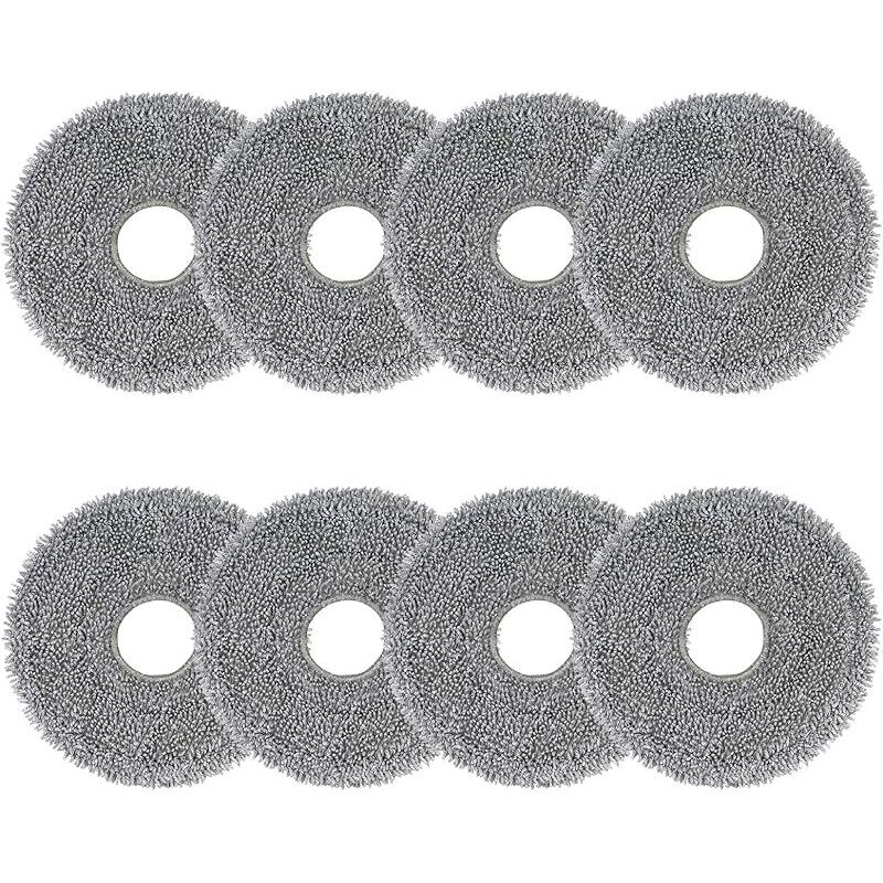 8er-pack Mikrofaser-wischmopps Für Roborock Saros 10r/z70, Q Revo/qrevo S/qrevo Pro/qrevo Master/qrevo Edge/qrevo Curv/qrevo Slim, Qv 35a 35s/qr 598 798 Saugroboter