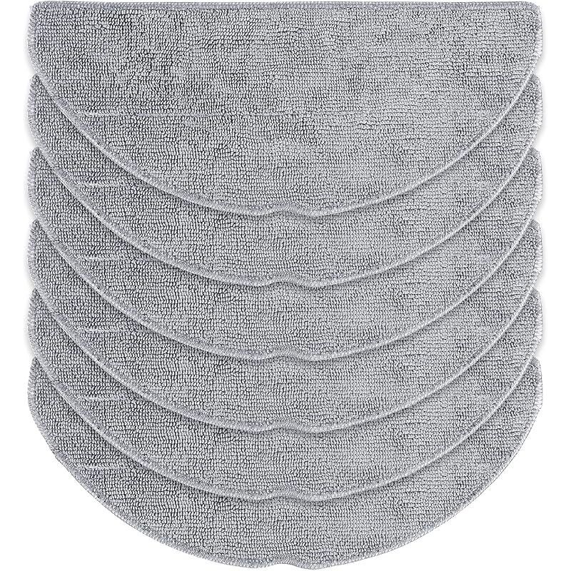 Set Mit 6 Wischmopp-pads Für Roborock Q7 M5/m5+, Q7 L5/l5+ Saugroboter, Wiederverwendbare Und Waschbare Reinigungstücher