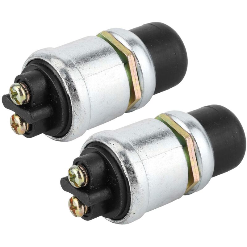 2-teiliger Druckknopfschalter, Hupen- Und Motorstartschalter, Spst, Wasserdichter Druckknopfstarter, 50 A, 12 V, Druckknopfstartschalter Für Auto Und Boot