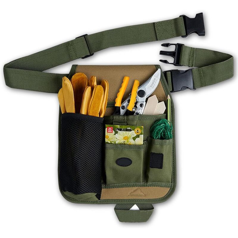 Praktische Unisex-gartengürteltasche Für Gärtner, Schreiner Und Bauarbeiter – Robust Und Ergonomisch