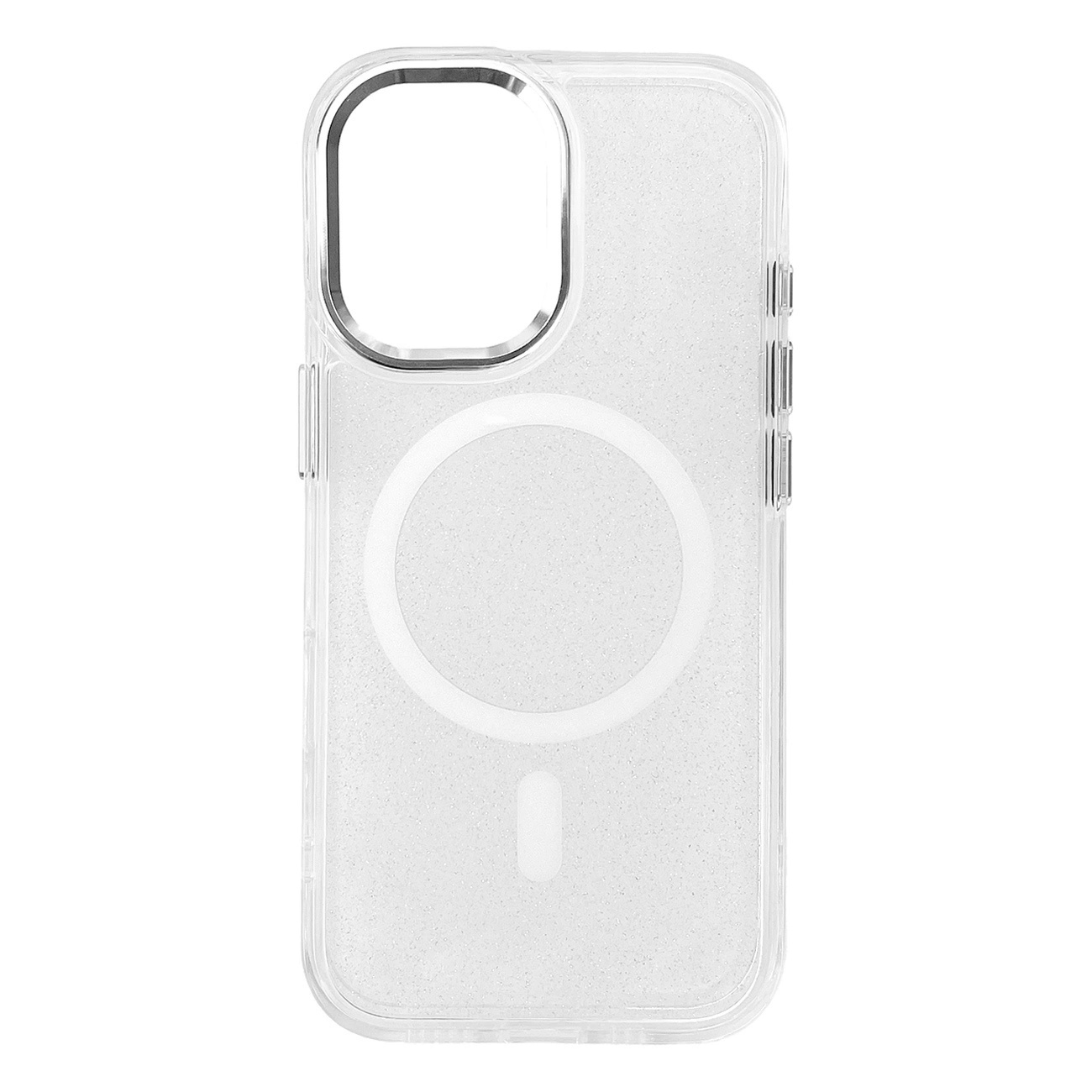Glitzerhülle Für Samsung Galaxy A36 5g, Magsafe-glitzerhülle – Weiß