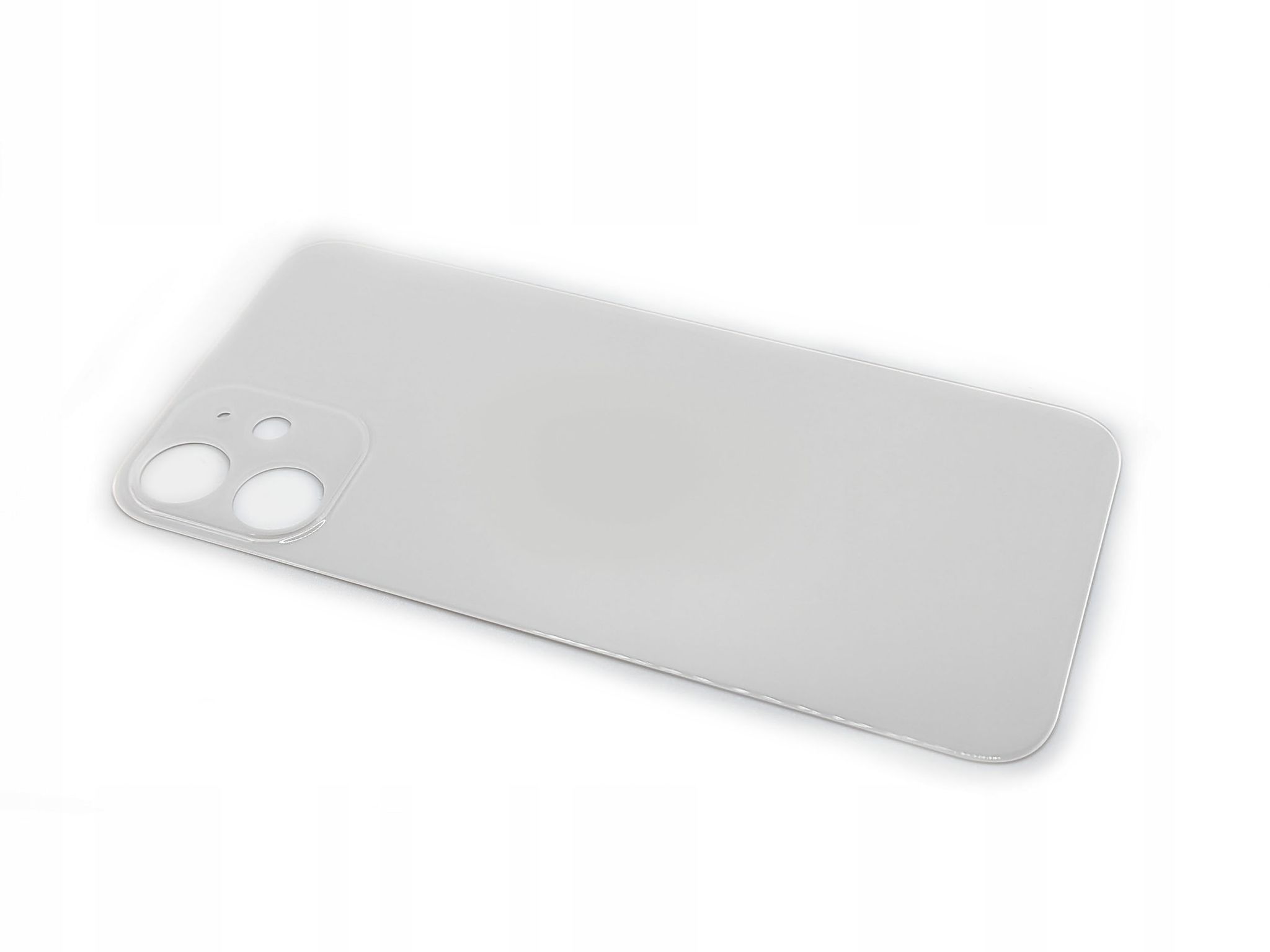 Gehäuserückseite Für Apple Iphone 12 Mini, Weiß, Mit Großem Loch