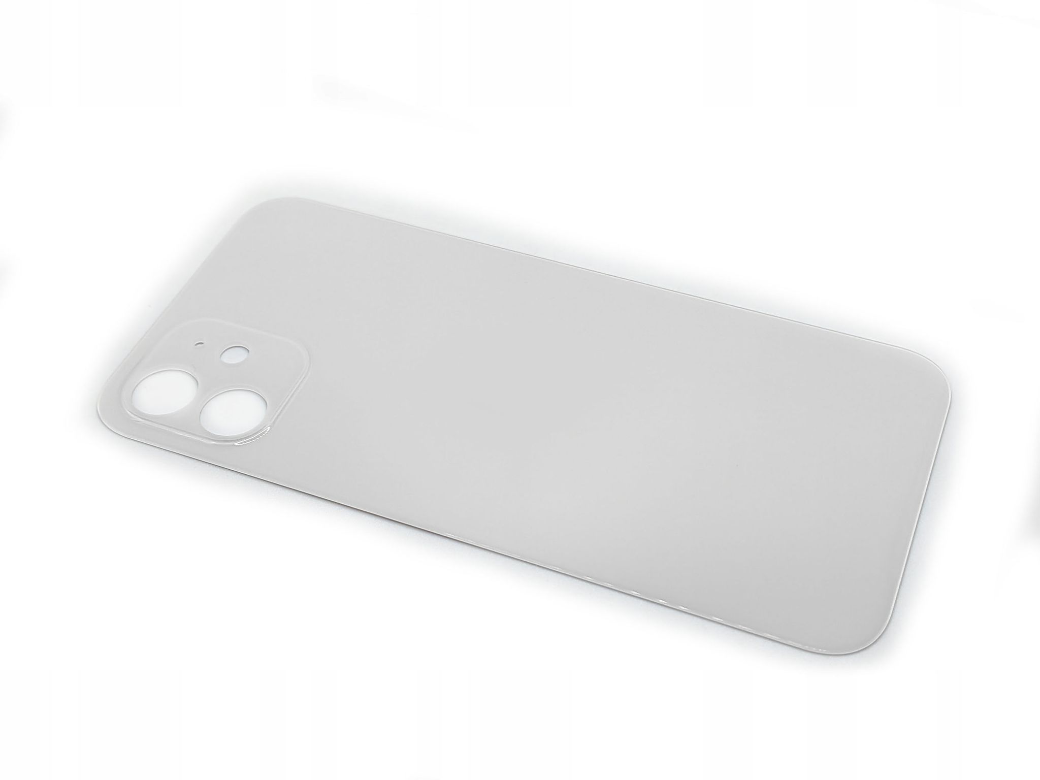 Gehäuserückseite Für Apple Iphone 12, Weiß, Mit Großem Loch