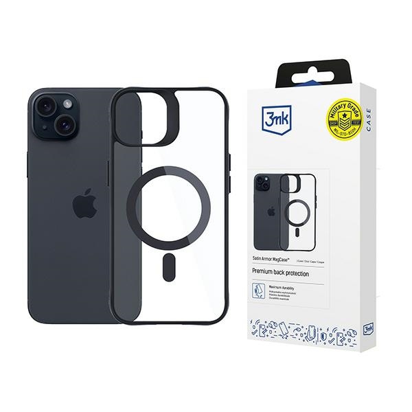 Apple Iphone 15 Plus - 3mk Satin Armor Magcase