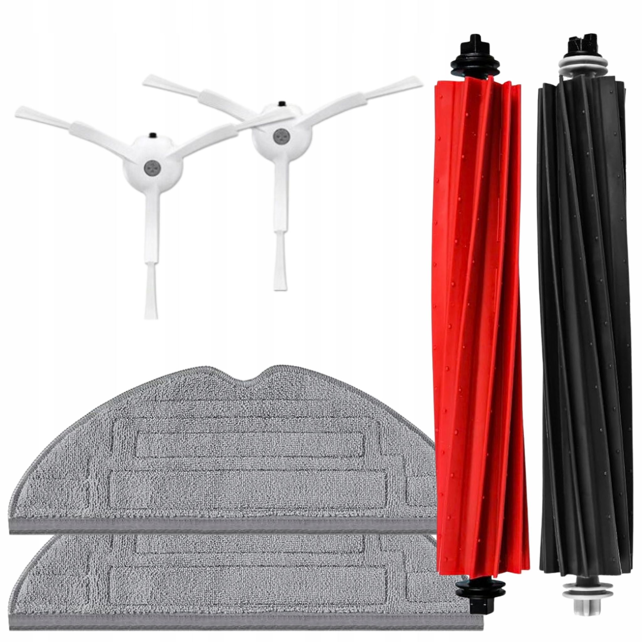 Set Für Roborock S8 S8 Max S8 Ultra Bürsten, Walzen, Wischmopps, Weiß