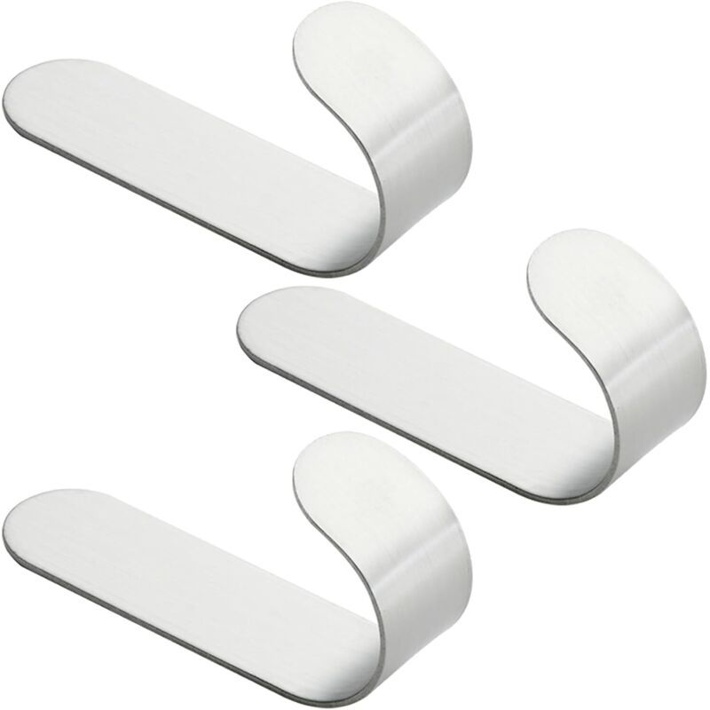 Set Mit 3 Selbstklebenden Handtuchhaken, Badezimmer-handtuchhaken, Selbstklebenden Wandhaken, Geschirrtuchhaltern, Küchenhandtuchhaken, Haken Und Zubehör Für Die