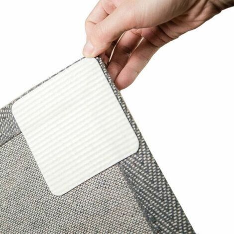 (16 Stück) Beste Rutschfeste Und Waschbare Clips – Neues Material Gegen Ausfransen: Hält Ihren Teppich An Ort Und Stelle Und Sorgt Für Glatte Kanten Lässt Sich Leicht Abziehen