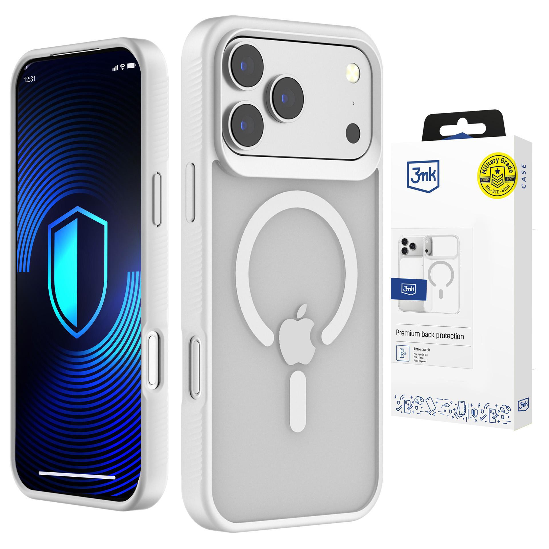 Apple Iphone 17 Pro Max – 3mk Smoke Magcase Weiß