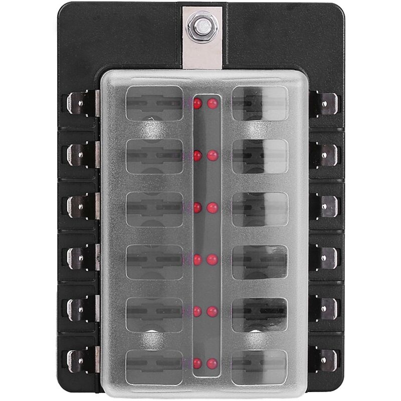12-wege-box-kit Mit Led-anzeige Für Automobil- Und Schiffsstromkreise