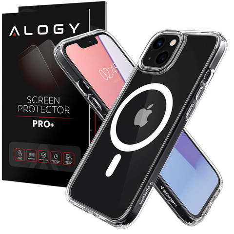 Spigen Ultra Hybrid Mag Hülle Für Apple Iphone 13 Mini Weiß + Glas