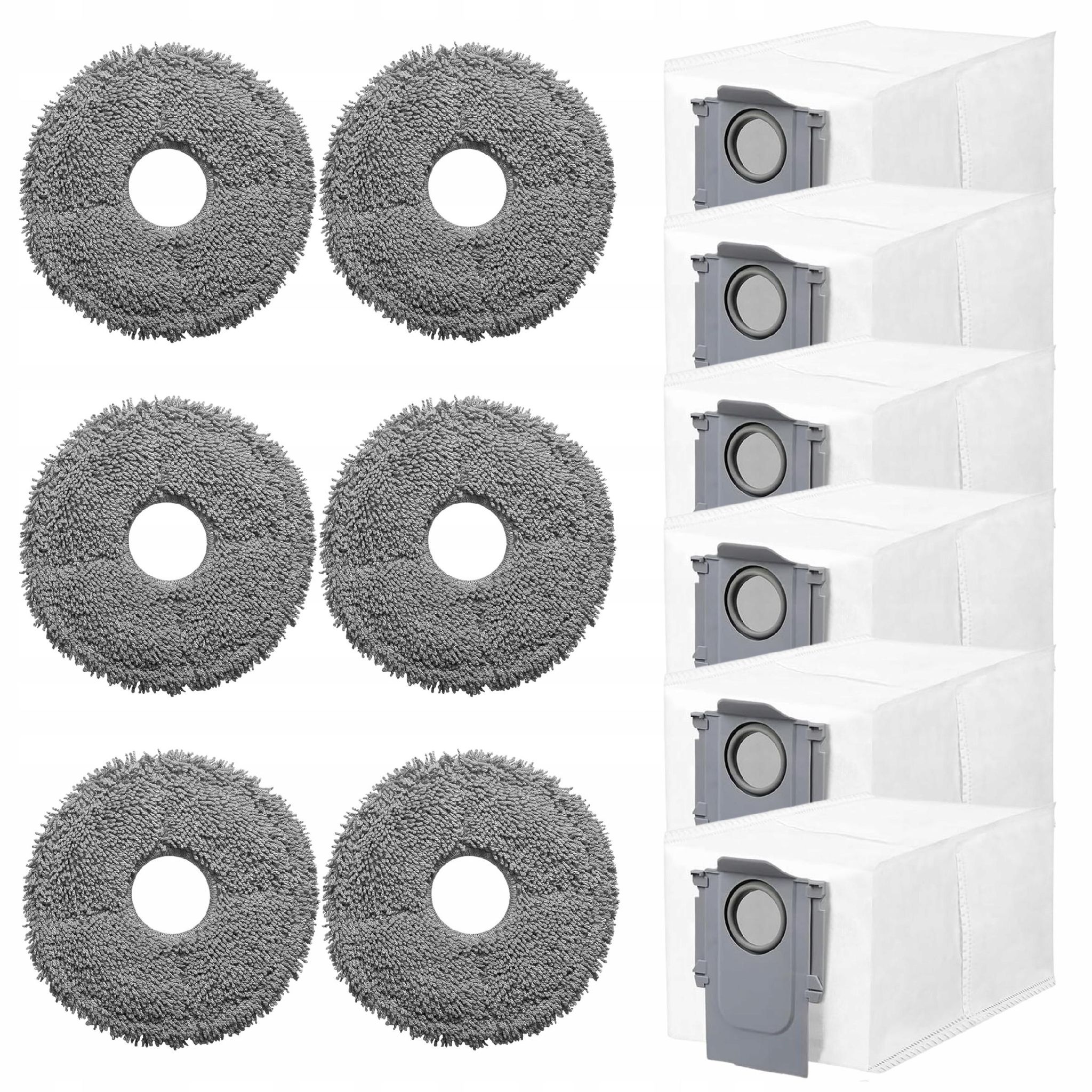 Säcke Und Wischmopps Für Roborock Q Revo / Q Revo Pro / S / Curv / Saros 10r