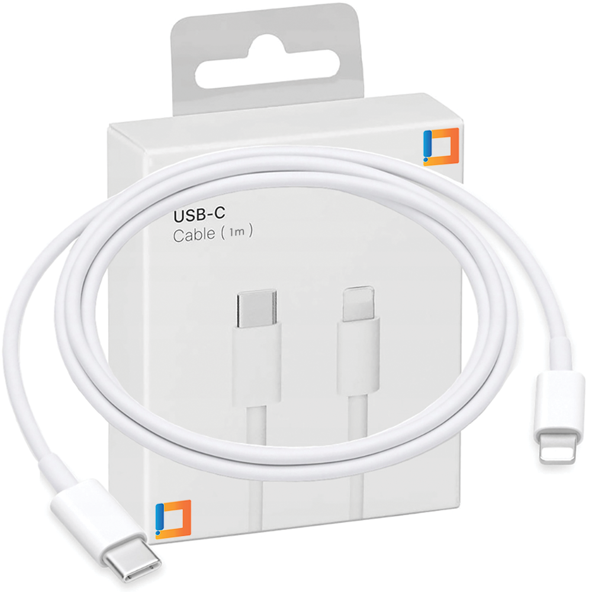 Co2-ladekabel Mit Usb-c-schnellladefunktion Für Lightning Iphone 13 Und 14 Pro (1 M)