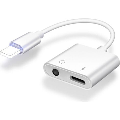 2-in-1 Lightning-auf-3,5-mm-kopfhöreradapter Für Iphone