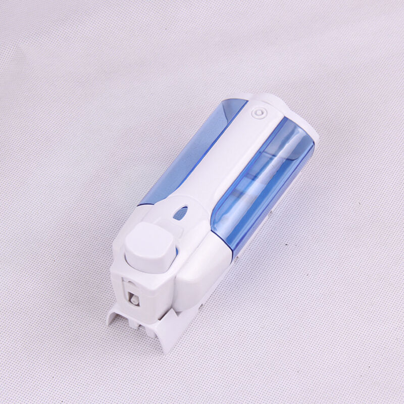 Wandseifenspender 8,5 X 19 X 8 Cm 400 Ml Ideal Für Duschgel, Shampoo Und Flüssigseife (elegantes Weiß)