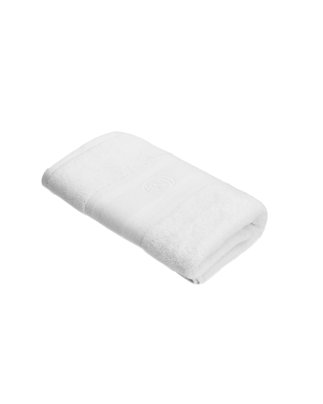 Monogram Linea Handtuch 50x100cm Weiß / Officine Monogram