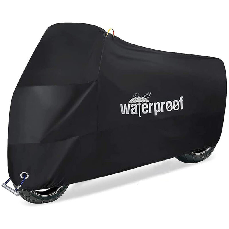 Wasserdichte Fahrradabdeckung, 210t-gewebe Mit Uv-schutz, Universalgröße, Rundumschutz Für E-bikes, Hybrid-, Mountainbikes Und Rennräder – 230 X 95 X 125 Cm