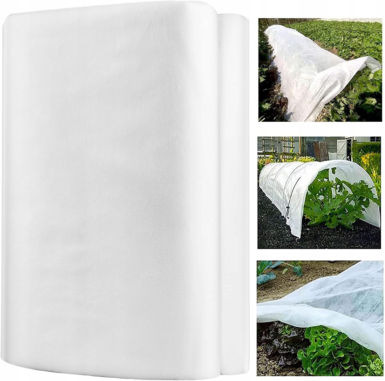 Wintervlies 2x5m 40 G/m² Pflanzenschutz Gegen Frost, Atmungsaktiv