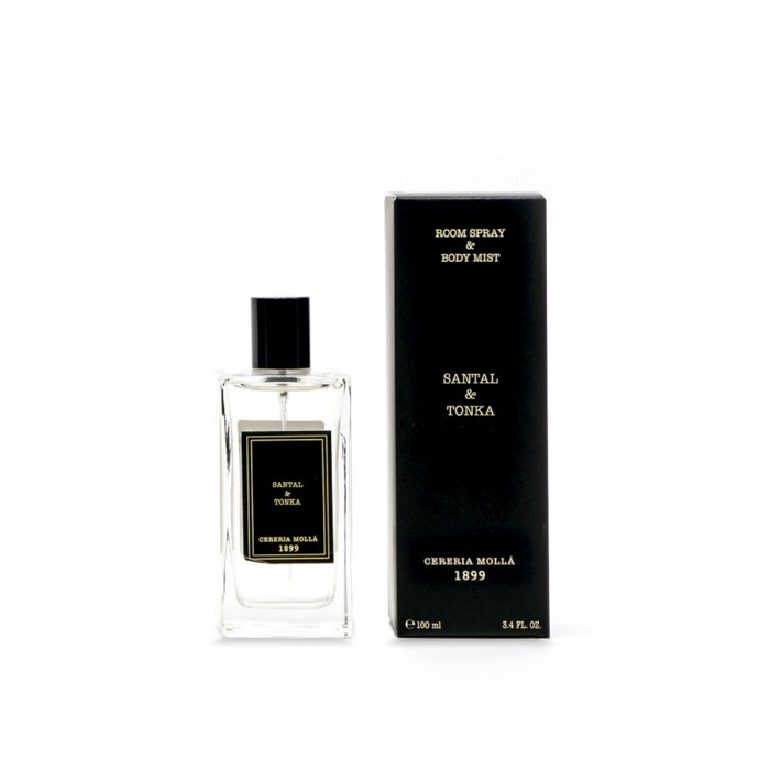 Duftspray (100 Ml) Santal & Tonka Cereria Molla