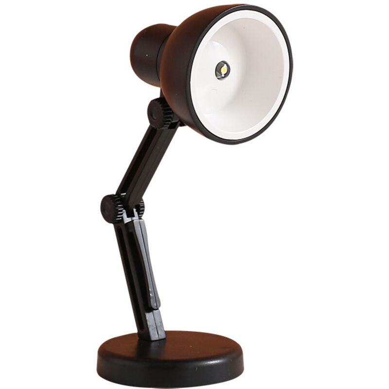 2 Stück Mini-led-tischlampen Zum Lesen, Faltbar, Vielseitig Einsetzbar, Miniatur-architekten-schreibtischlampe, Mini-architekten-schreibtischlampe Für Puppen-actionfiguren