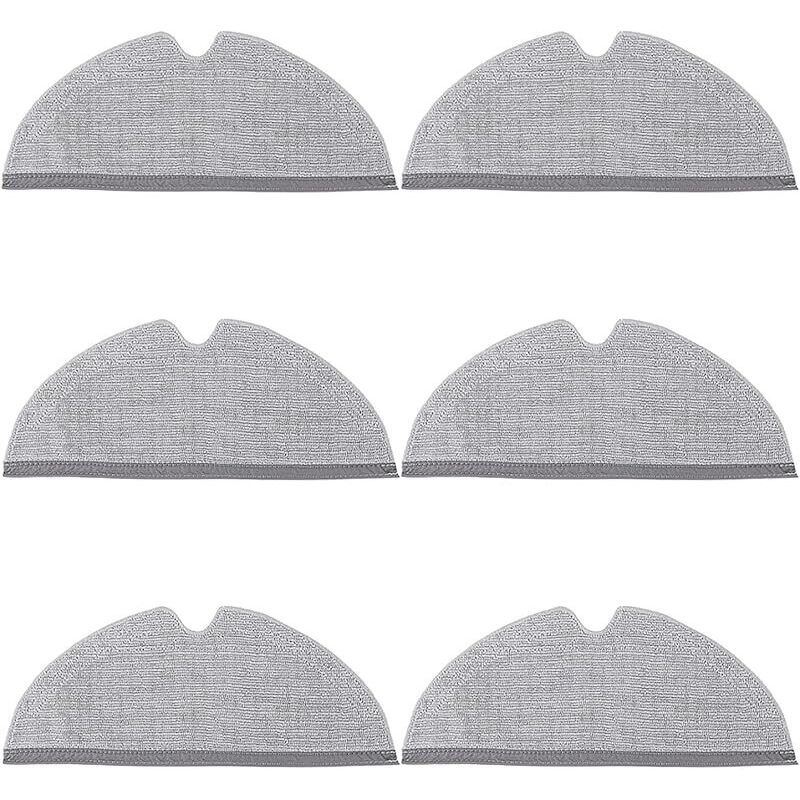 6 Ersatz-wischmopps Für Xiaomi Roborock S4 /s50 /s51 /s55 /s5 /s5 Max /s6 /s6 Pure /s6 Maxv /q5 /q5 Pro /q5 Pro+ /q7 /q7+ /q7 Max /q7 Max+ /q8 Max /q8 Max+ /e-serie