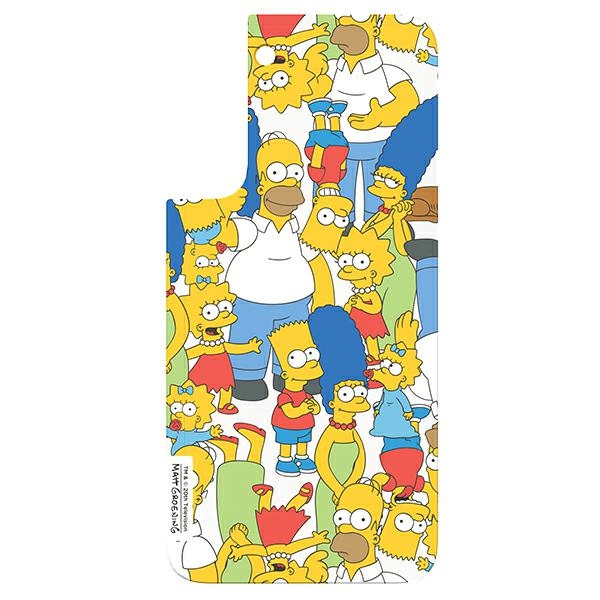 Samsung Galaxy S22 Plus Simpsons Weißes Gehäusepanel