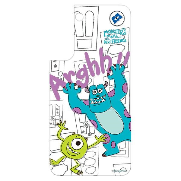 Samsung Galaxy S22 Plus Disney Monsters Weiße Schutzhülle