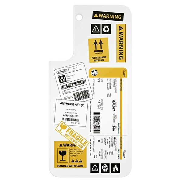 Samsung Galaxy S22 Rahmenhülle Weiß