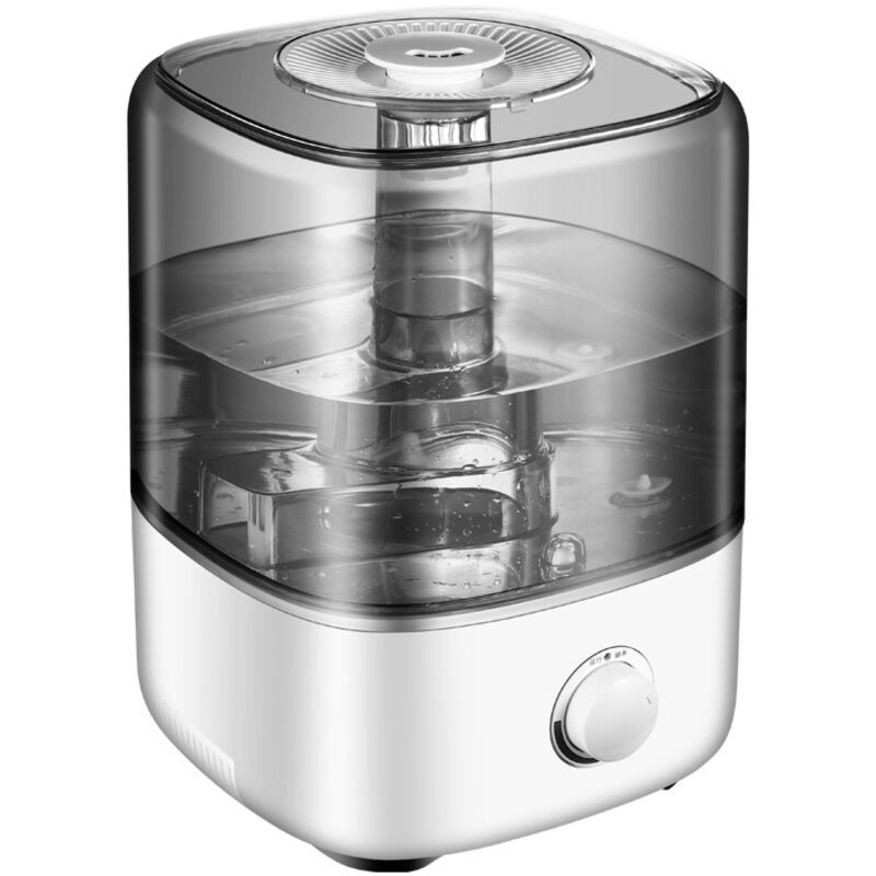 Topfill 5l Luftbefeuchter, 28 Db Ultraschall, Leise, 360°-düse, Für Babys Und Pflanzen