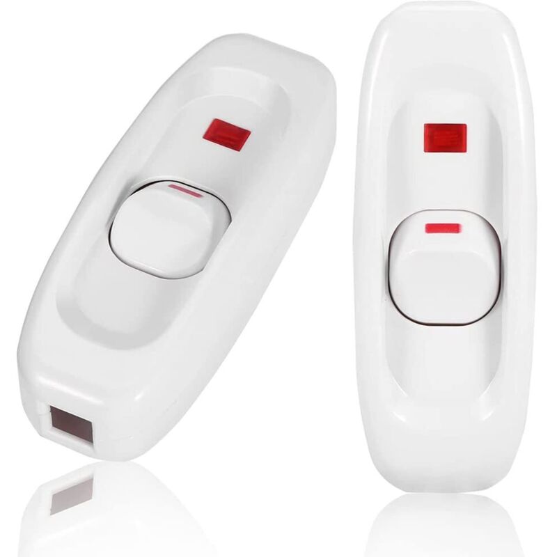 250v 10a Ein-/ausschalterkabel Für Tischlampen – 2er-pack, Kompatibel Mit Verschiedenen Geräten