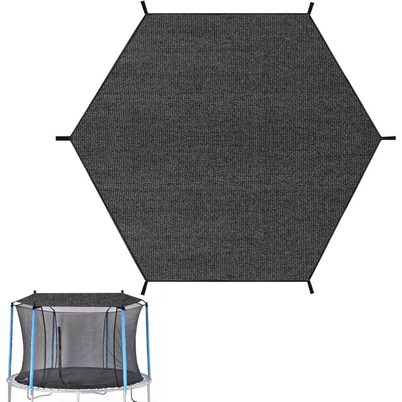 Trampoline-sonnenschutz, 6-stangen-sonnenschutz Für Trampoline Im Freien