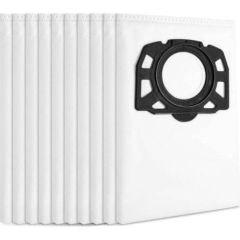 Packung Mit 10 Staubsauger-filterbeuteln, Kompatibel Mit Kärcher 2.863-006.0 Wd4 Wd5 Wd6 Wd5p Wd6p Premium Mv4 Mv5 Mv6 Nass- Und Trockensaugern