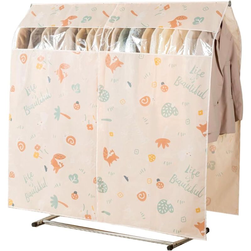 100 X 150 Cm Große Kleiderhülle, Wasser- Und Staubdicht, Perfekter Schutz Für Kleiderschrank Und Kleiderstange.