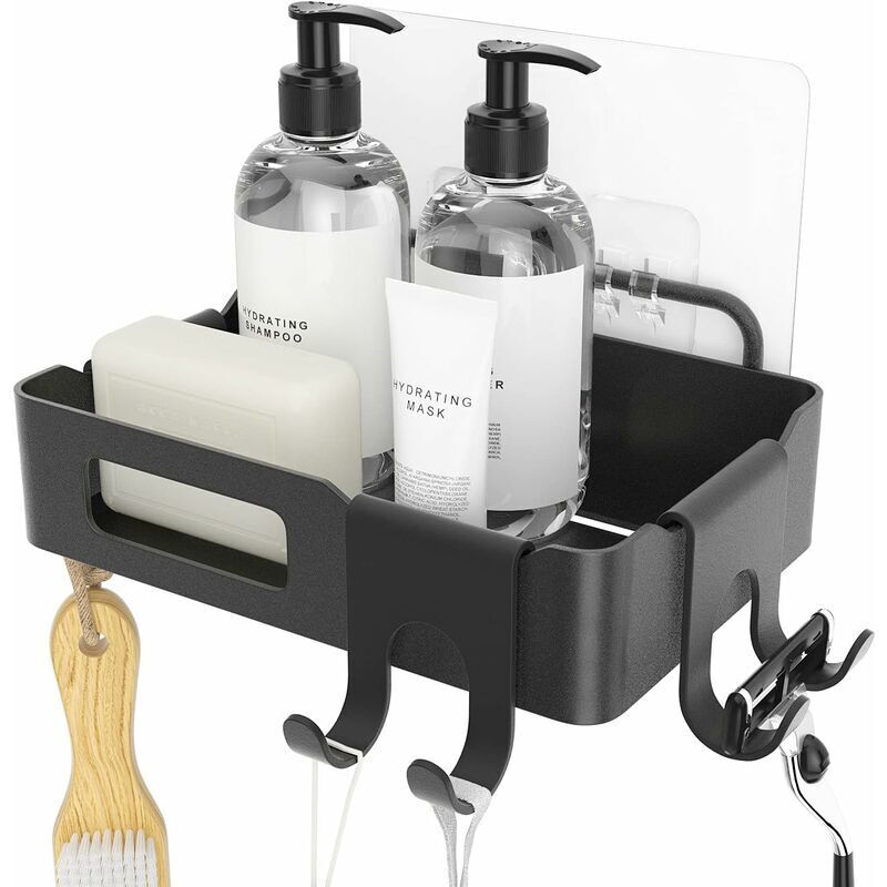 Badezimmerregal Ohne Bohren, Wandsaugnapf Für Shampoo, Seife, Handtuch