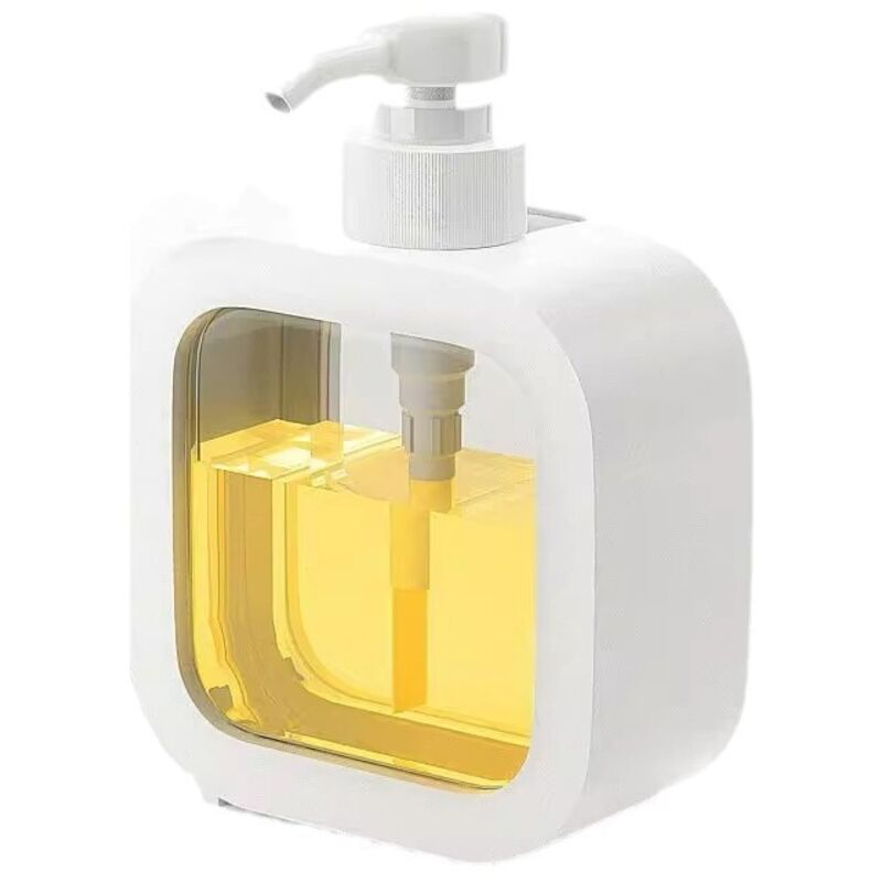 2er-pack Seifenspender, 300 Ml Leere Pumpflasche, Spülmittelspender, Shampoo- Und Duschgelspender Für Bad Und Küche
