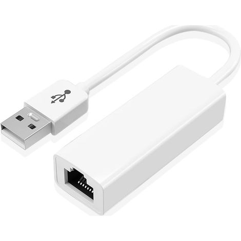 Usb-ethernet-adapter, Usb 2.0 Auf 10/100 Mbit/s Ethernet Lan-netzwerkadapter Für Laptops Und Pcs, Usb Auf Rj45 Ethernet, Kompatibel Mit Windows 7–10, Vista/xp, Mac Os X Und Linux
