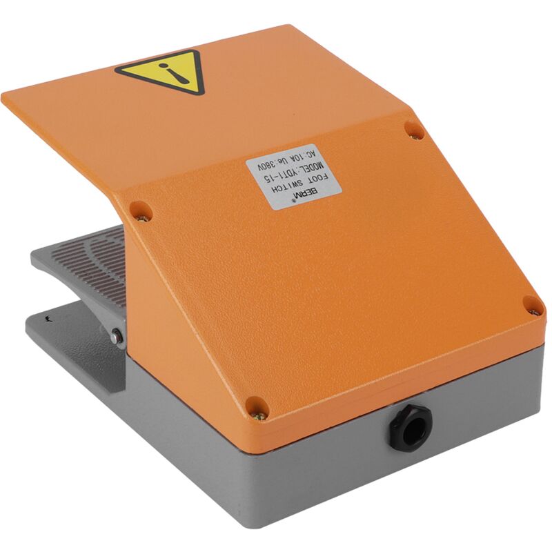 Ydt1-15 380vac Fußschalter Doppel-fußpedal-controller Elektrische Schalter Für Elektrische Maschinen Stromklemmen-set