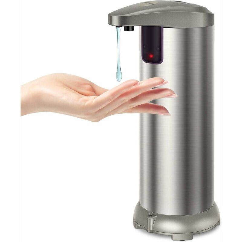 Automatischer Seifenspender, Edelstahl, Wasserdichter Sockel, Verstellbarer Schalter, Für Badezimmer