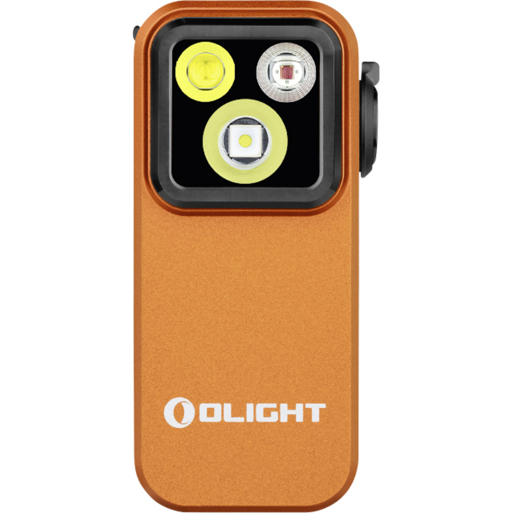 Olight Oclip Pro (orange) Mini-taschenlampe Mit Gürtelclip 500 Lm 53 G