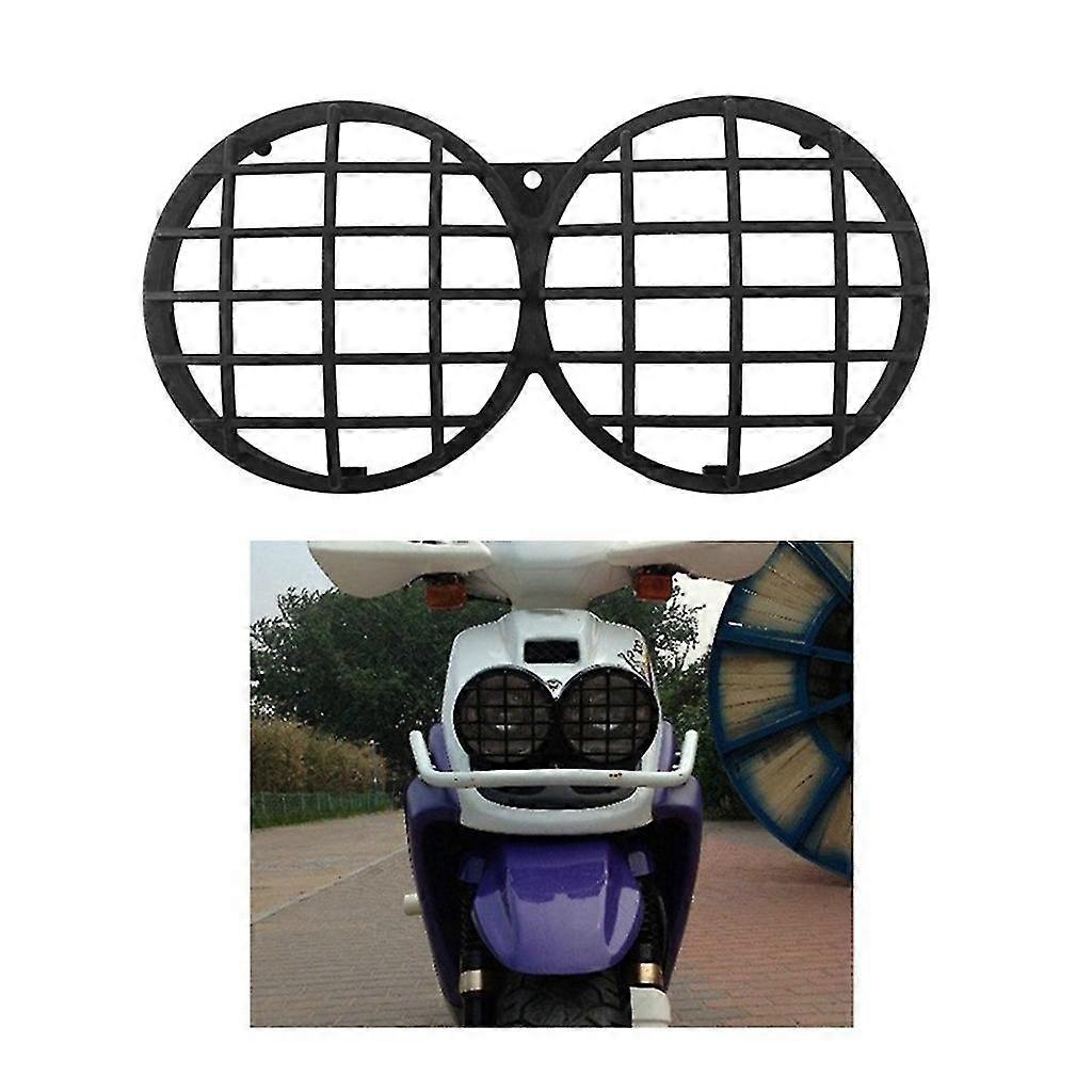 Motorradscheinwerfer-lampenschutzgitter, Schwarz, Für Bws100 Af58（）