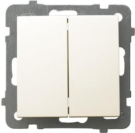 As Doppeltreppenschalter Ecru Łp-10g/m/27