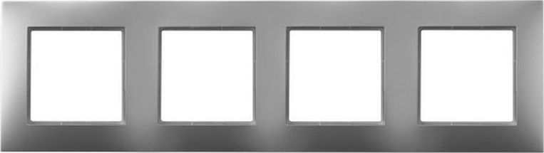 Rahmen Ospel R-4u 18 Kunststoff Silber 35x13 Cm