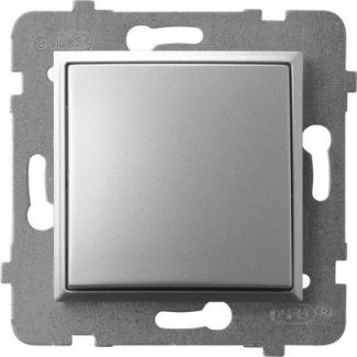Aria Einpoliger Schalter Silber Łp-1u/m/18