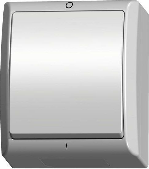 Fala Einzel-, Zweipol-schalter Ip44 Weiß Łnh-11h/00