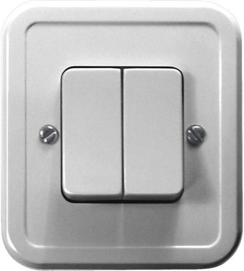 Pi Weißer Kerzenschalter Łw-2p/00