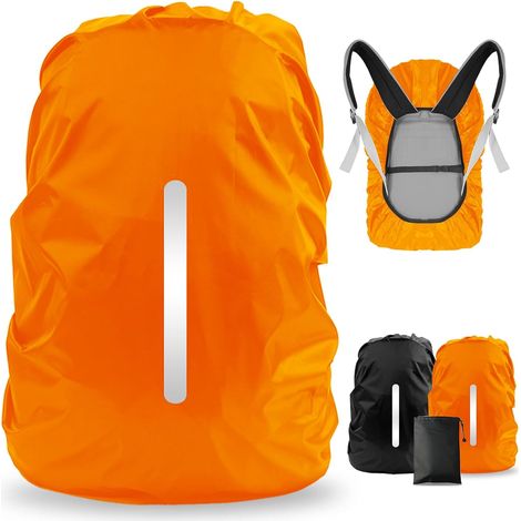 Wasserdichte Und Reflektierende Regenhülle Für Rucksäcke, Staubdicht, Diebstahlsicher, Zum Radfahren, Wandern, Campen Und Reisen.