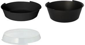 Aufbewahrungsschale Papstar Circulware 800 Ml Schwarz